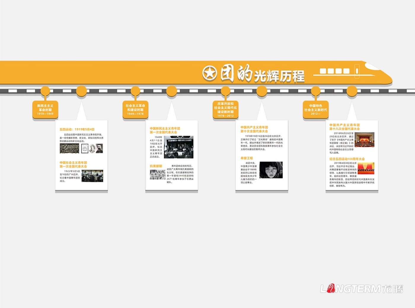 金牛区团委机关文化墙打造_团委办公室文化氛围设计及制作